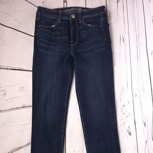 American Jeans Skinny Leg Size 00 Dark Wash
